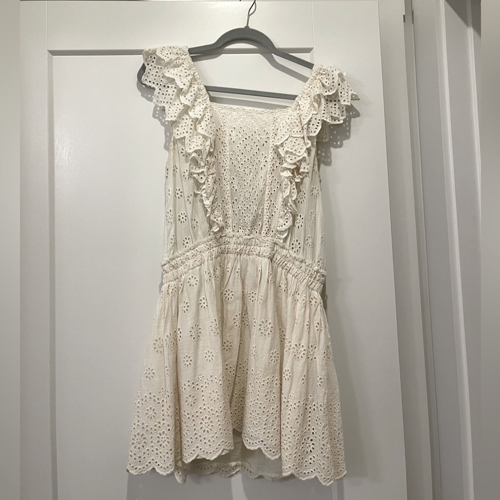Love Shack Fancy Lace Mini Dress